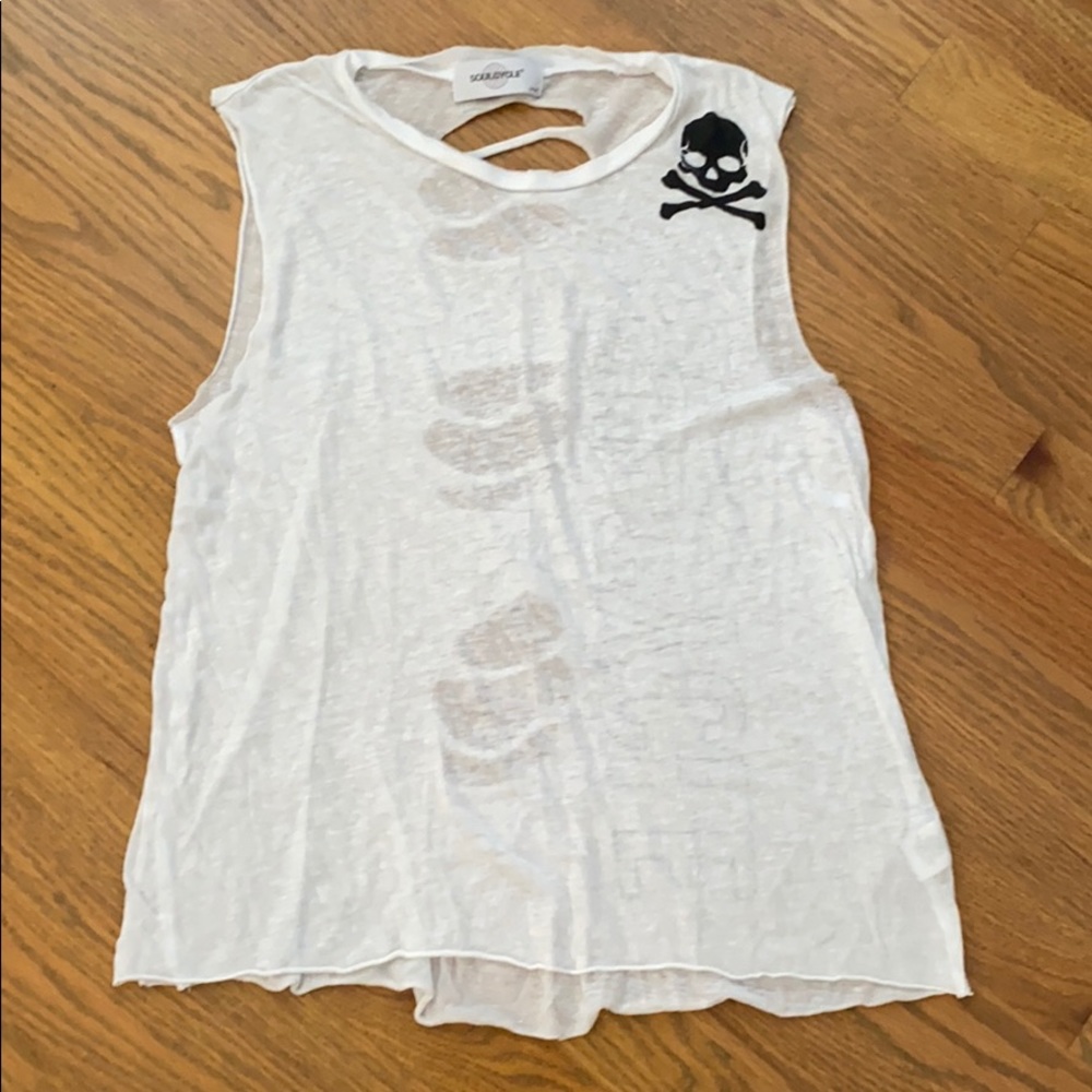 SoulCycle Tissue Tee Tank — Size Small
